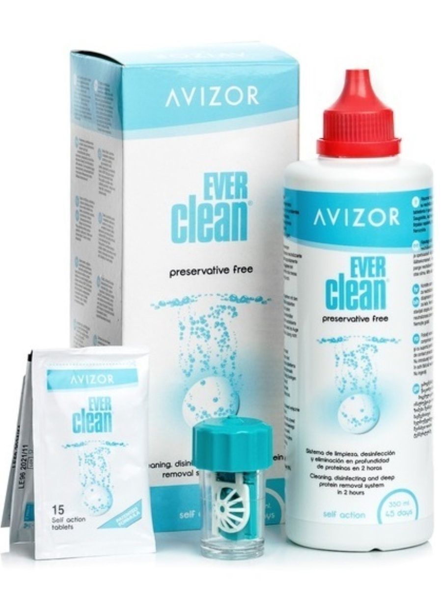 Пероксидный раствор для линз Ever Clean 225 мл