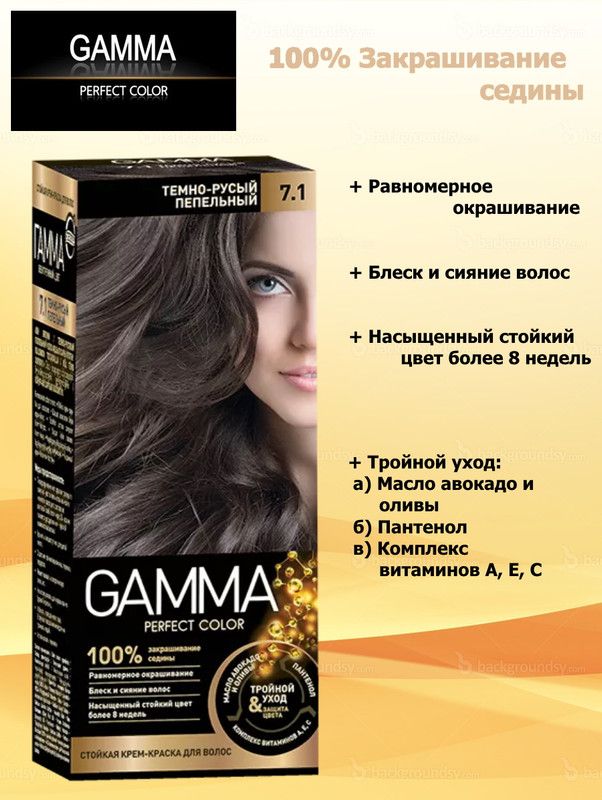 Крем-краска для волос gamma perfect color