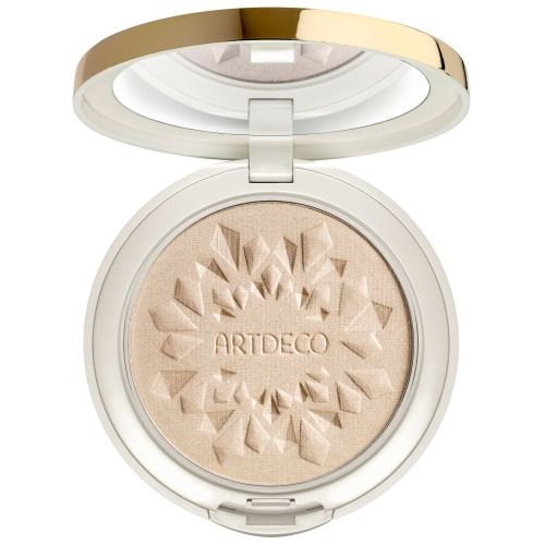 ARTDECO Пудра для лица хайлайтер Glow Highlighting Powder компактная 10 г