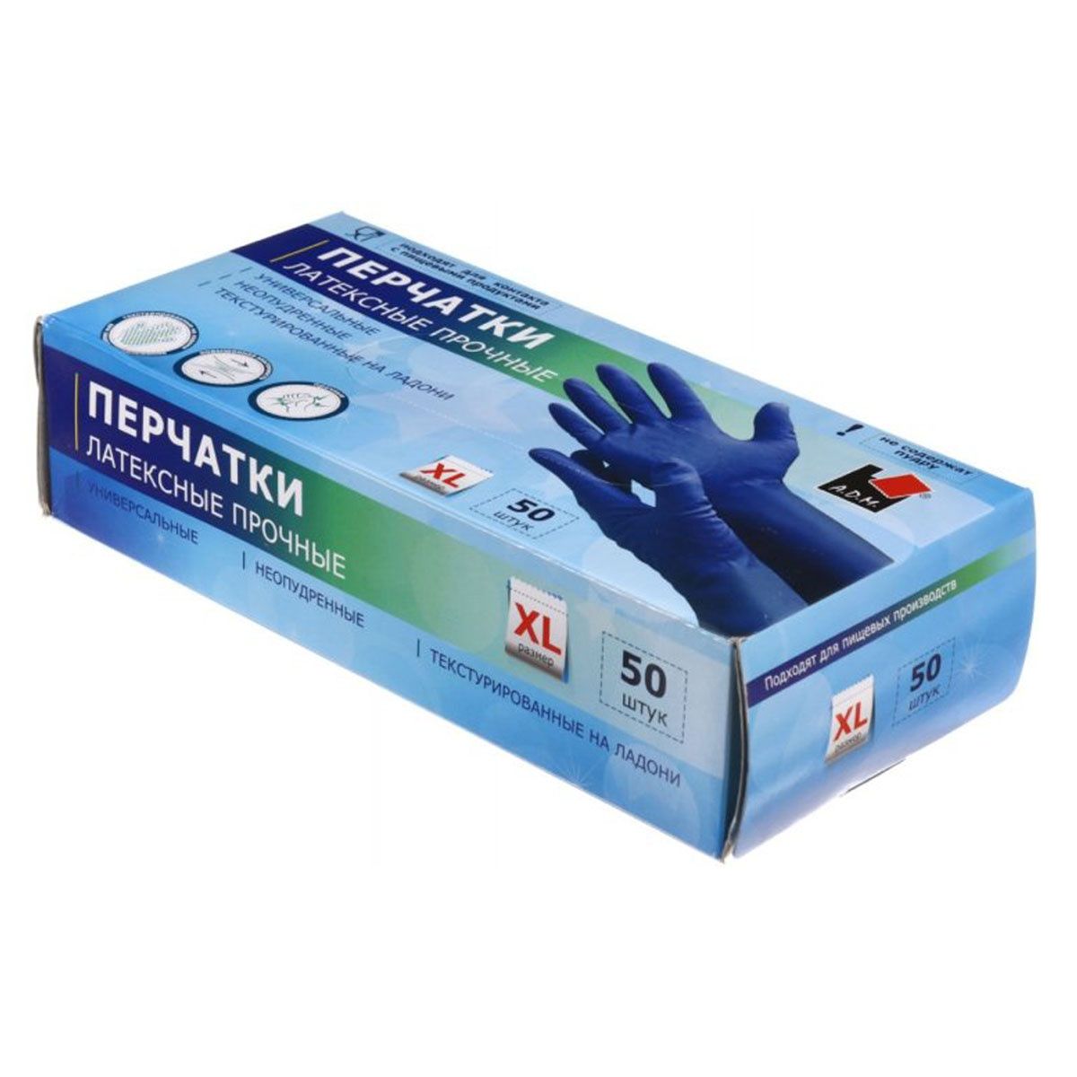 M. Перчатки латексные adm универсальные неопудренные s /25 пар/ф. Перчатки adm. Оптимум. Перчатки латексные a.