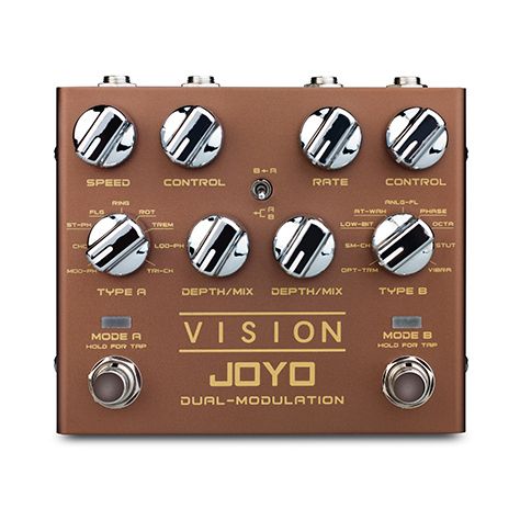 ПедальэффектовJoyoR-09VisionDual-Modulation