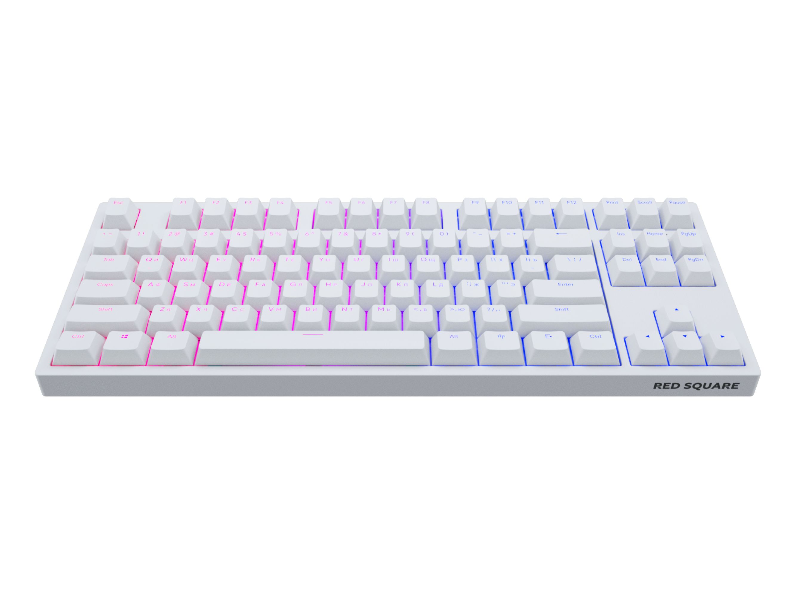 Red square keyrox tkl classic white