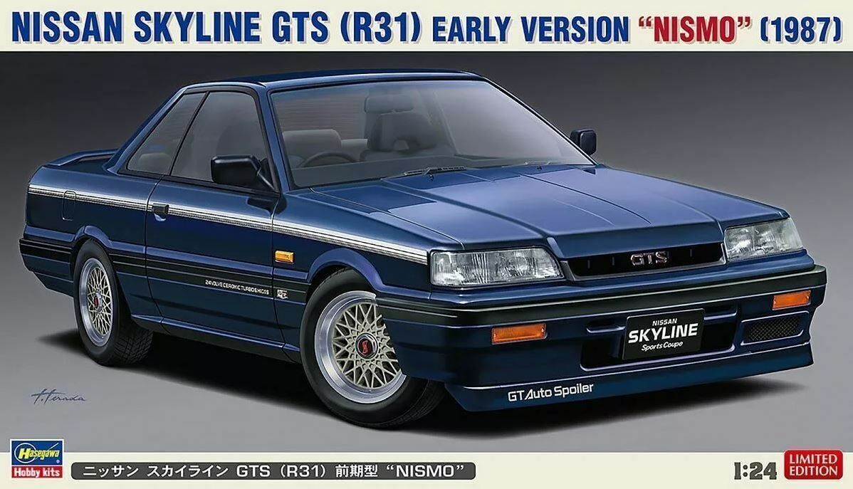 Сборная модель Nissan Skyline GTS (R31) Early Version 