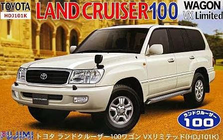 Сборная модель автомобиля Fujimi FU03800 Toyota Land Cruiser 100