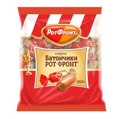 Конфеты РОТФРОНТ батончик 250г