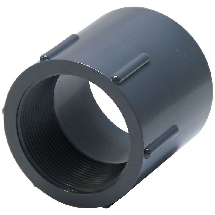 Муфта переходная ПВХ Aquaviva с ВН d50х1-1/2"