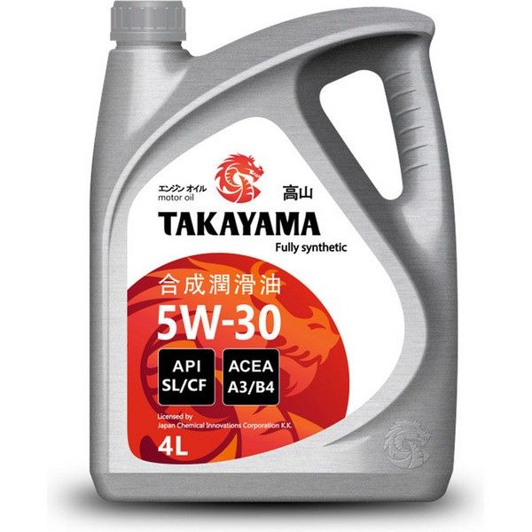 TAKAYAMASAEAPISL/СF10W-40Масломоторное,Полусинтетическое,4л