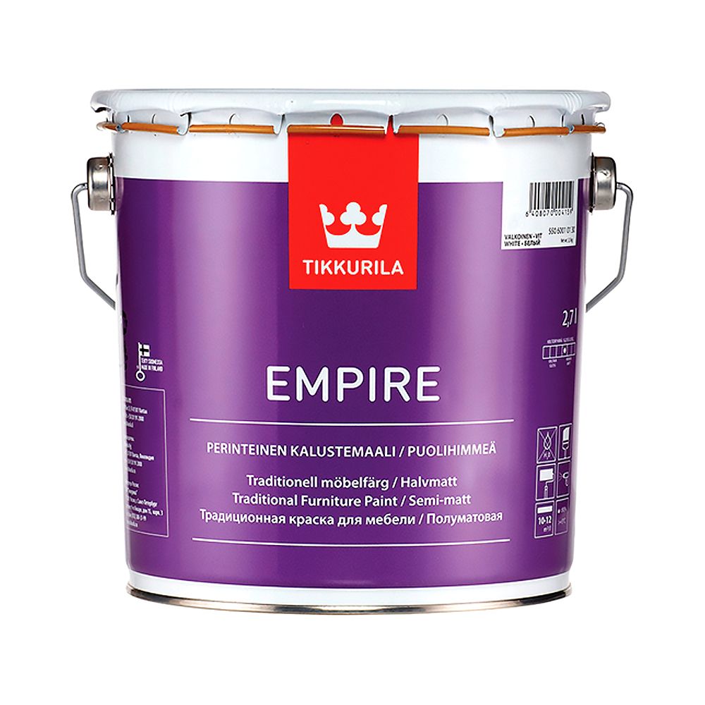 Краска Tikkurila для мебели Empire Эмпире