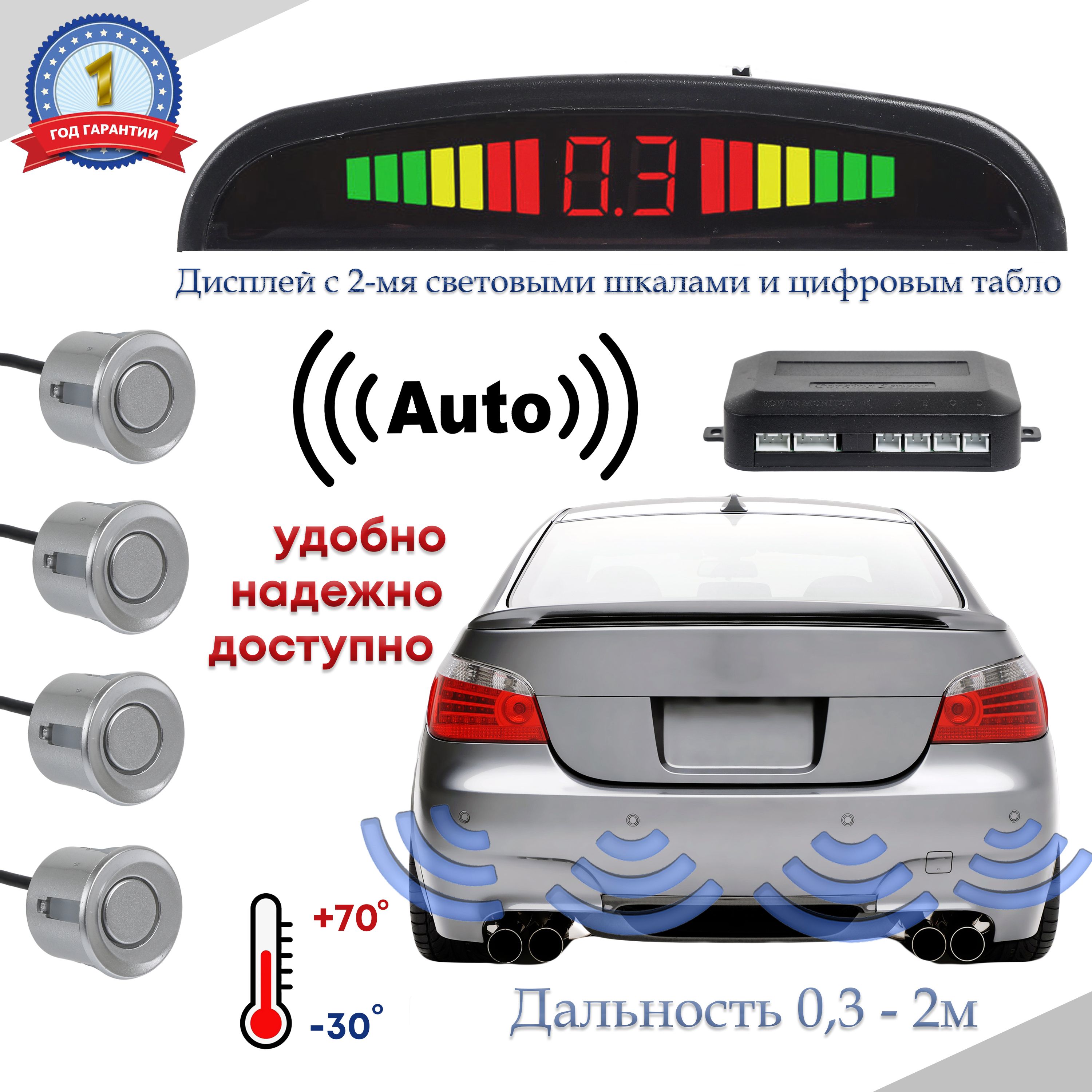 Серебристые парктроники