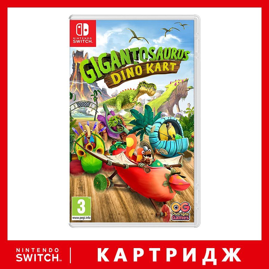 Игра Gigantosaurus. Dino Kart (Nintendo Switch, Английская версия)