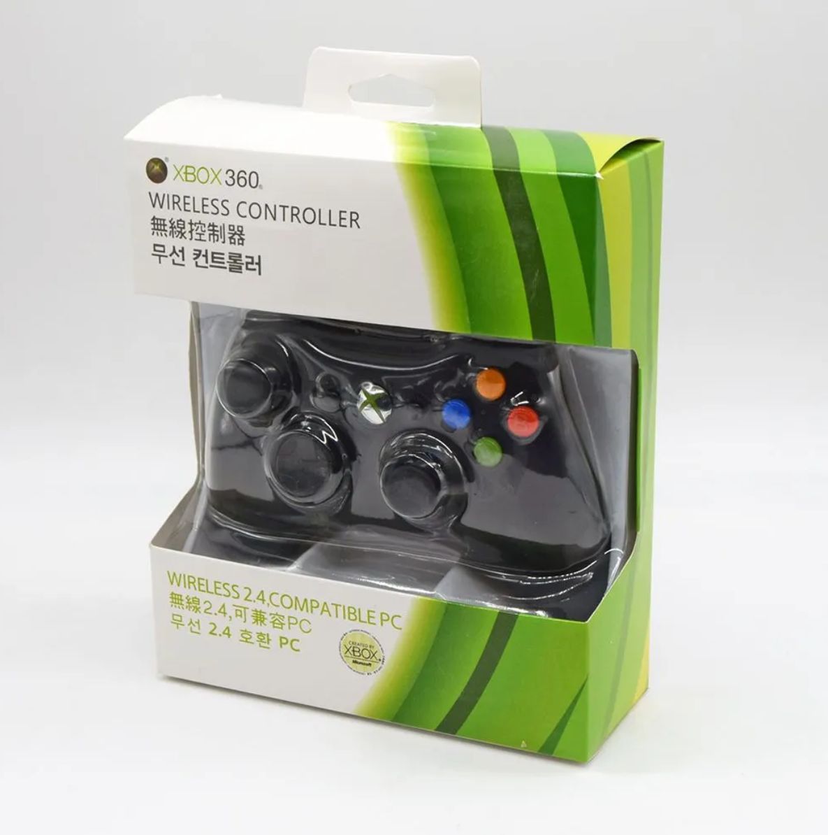 Геймпад Беспроводной джойстик XBox 360 и ПК Wireless Controller Black, Черный