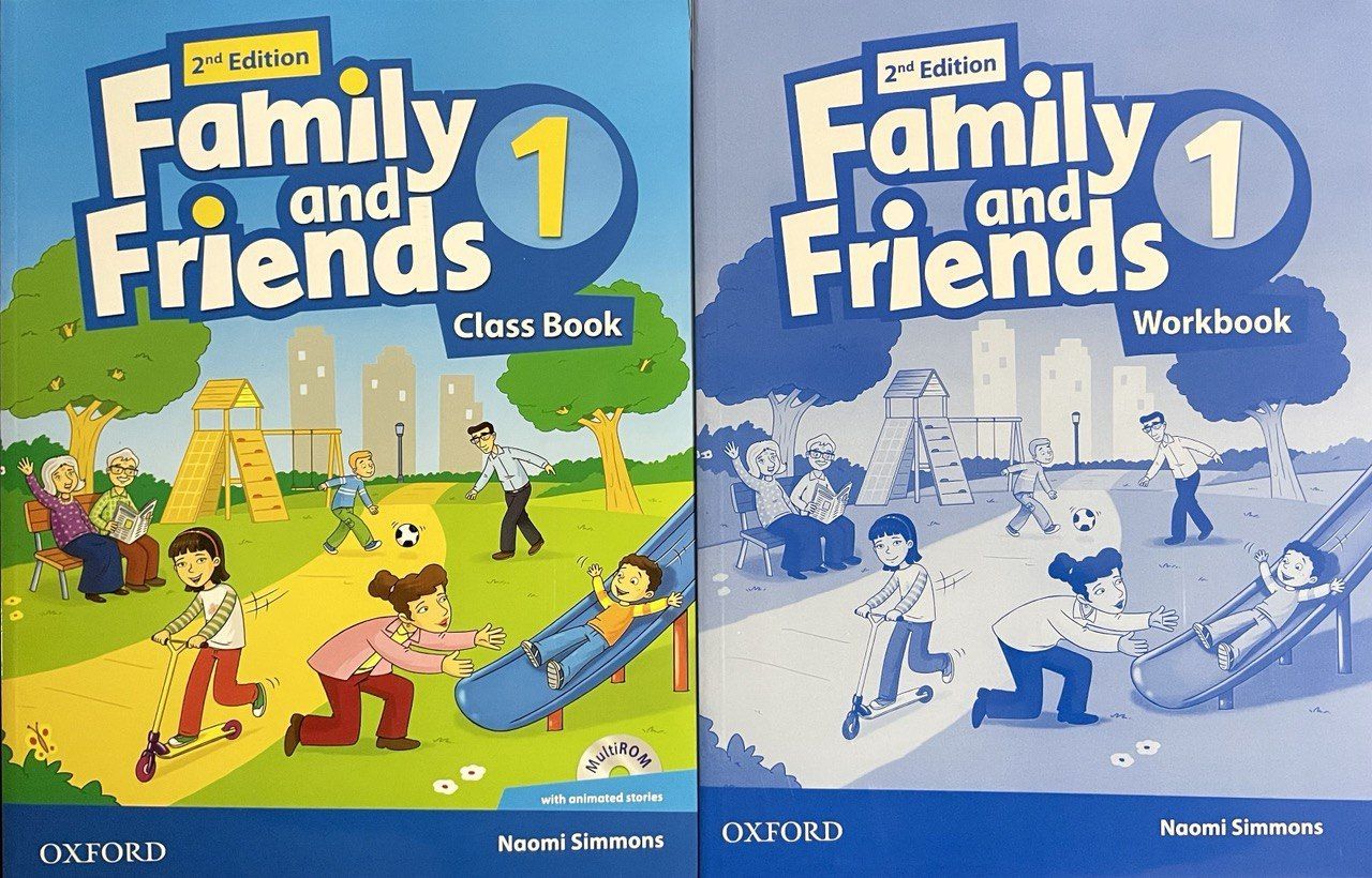 Family and friends 1(class book and workbook) | Симмонс Наоми