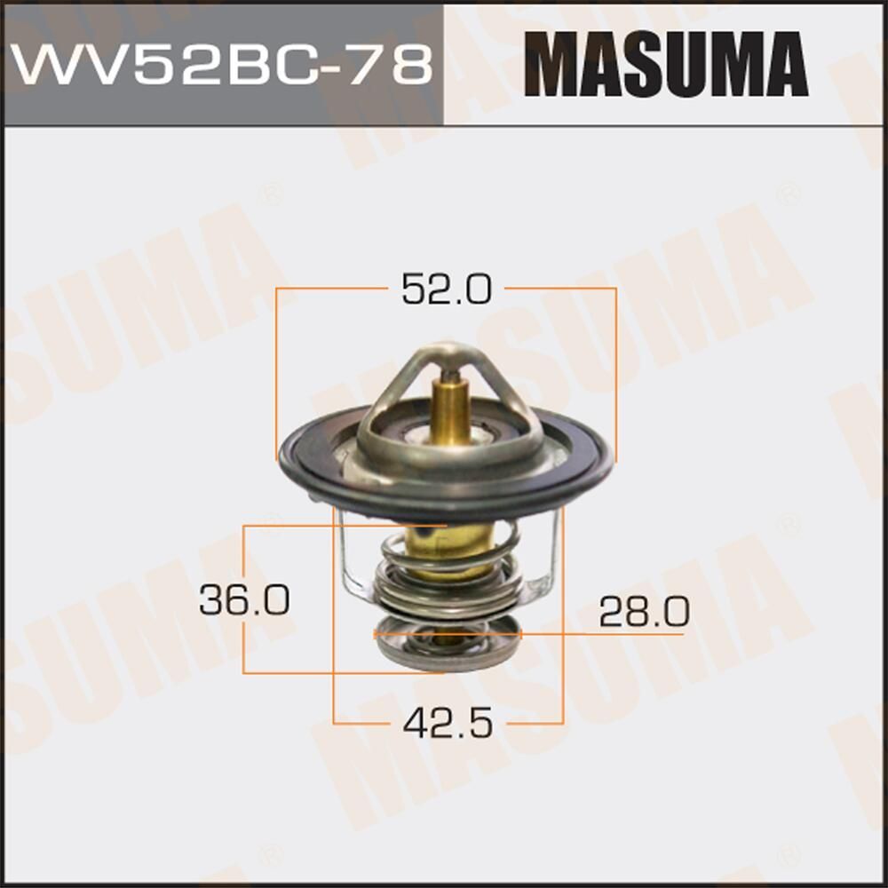 ТермостатMasuma,WV52BC-78