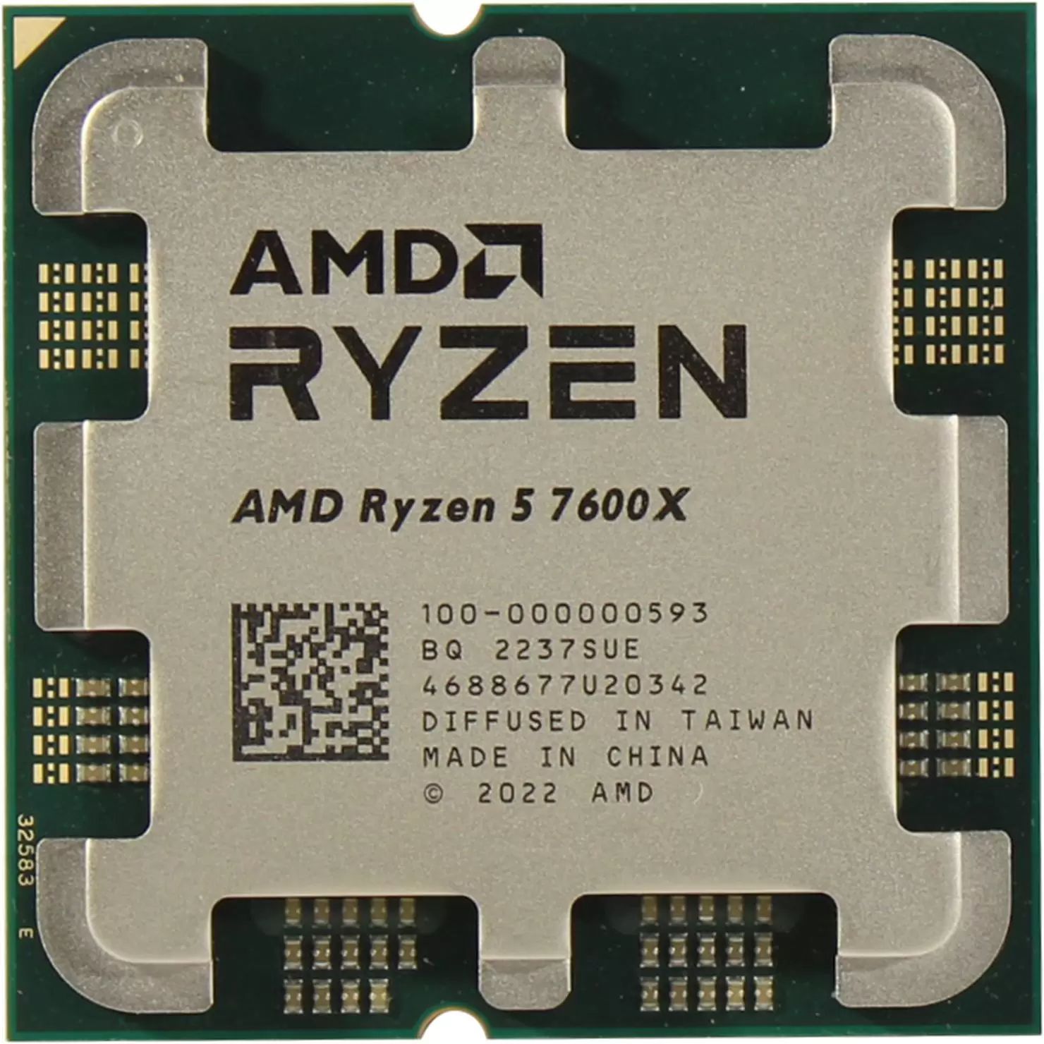 Процессор AMD 100-000000593 Ryzen 5, OEM (без кулера), 6 яд., 4.7 ГГц  купить по низкой цене с доставкой в интернет-магазине OZON (917897306)