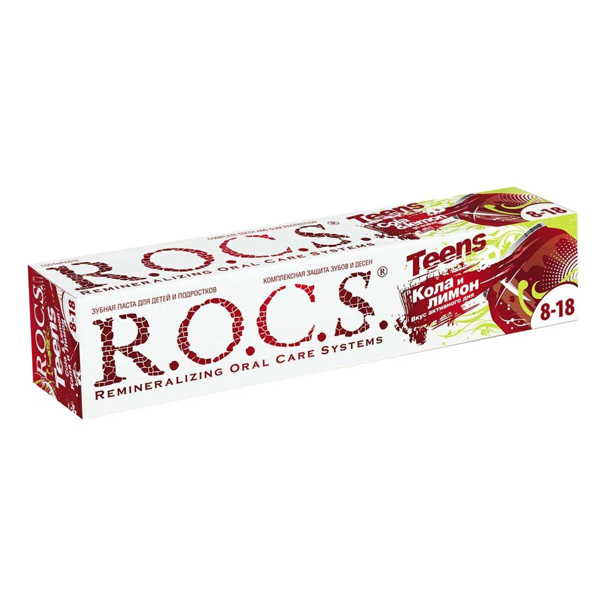 Rocs зубная паста Ozon
