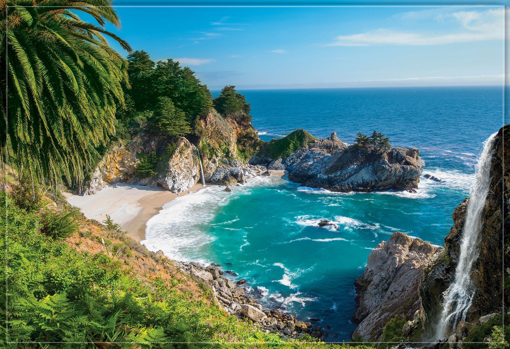 Калифорния водопад MCWAY Falls