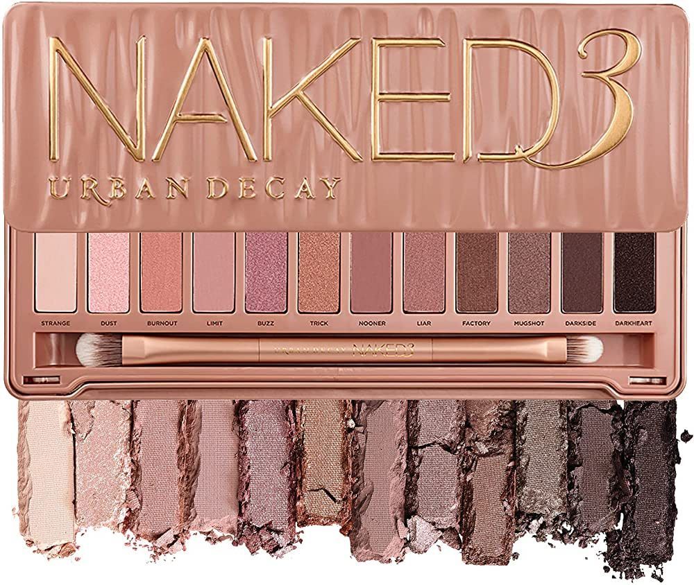 Urban Decay Палетка теней для век NAKED 3 - купить с доставкой по выгодным  ценам в интернет-магазине OZON (1414014229)