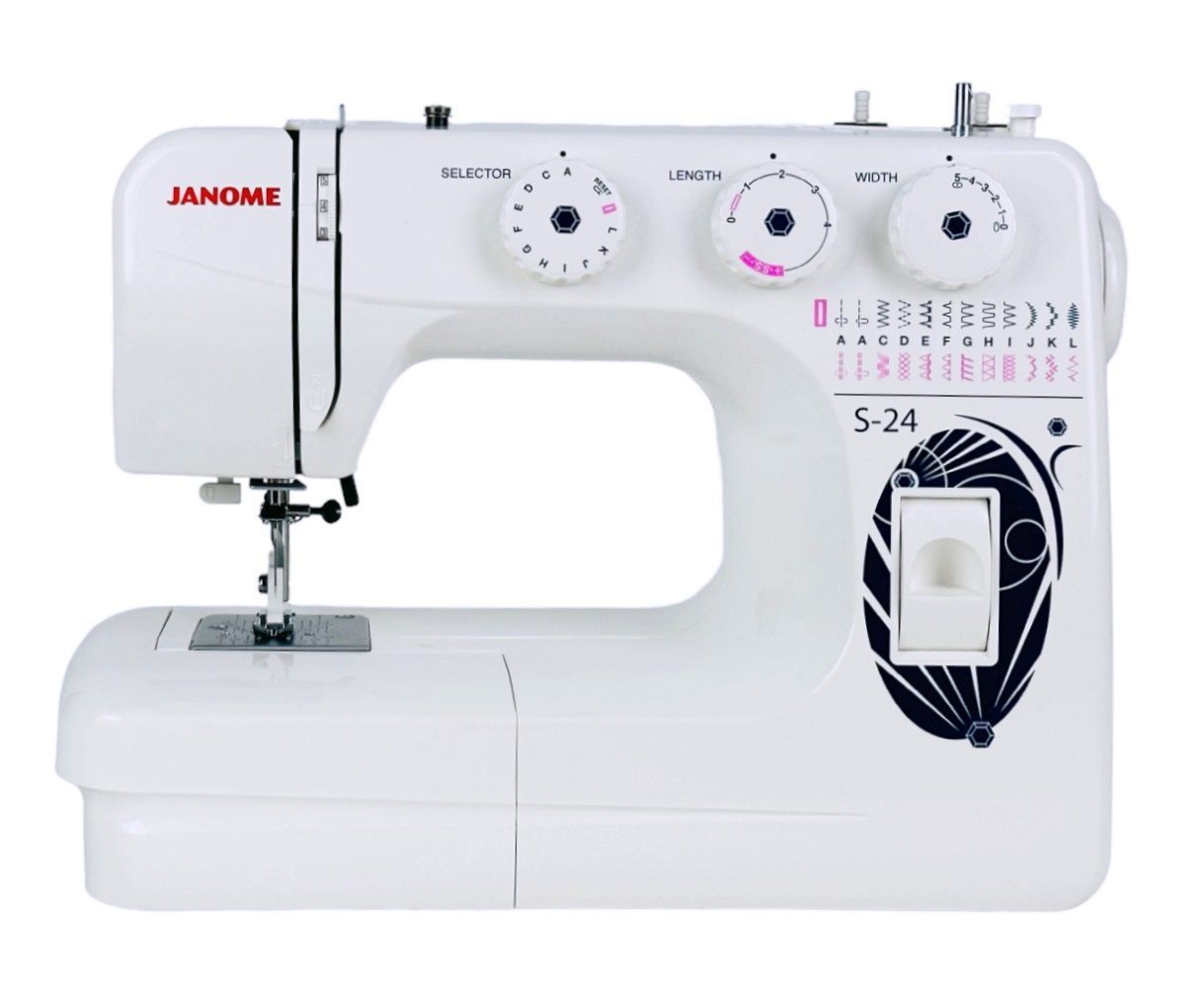 Швейная машина Janome S 24 25 программ для шитья