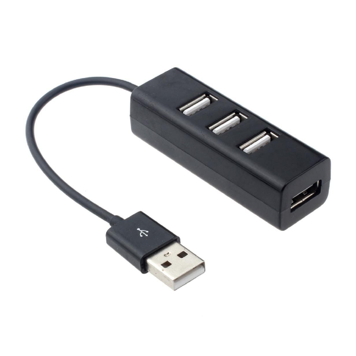 Разветвитель USB HUB, USB-концентратор, USB 2.0 на 4 порта