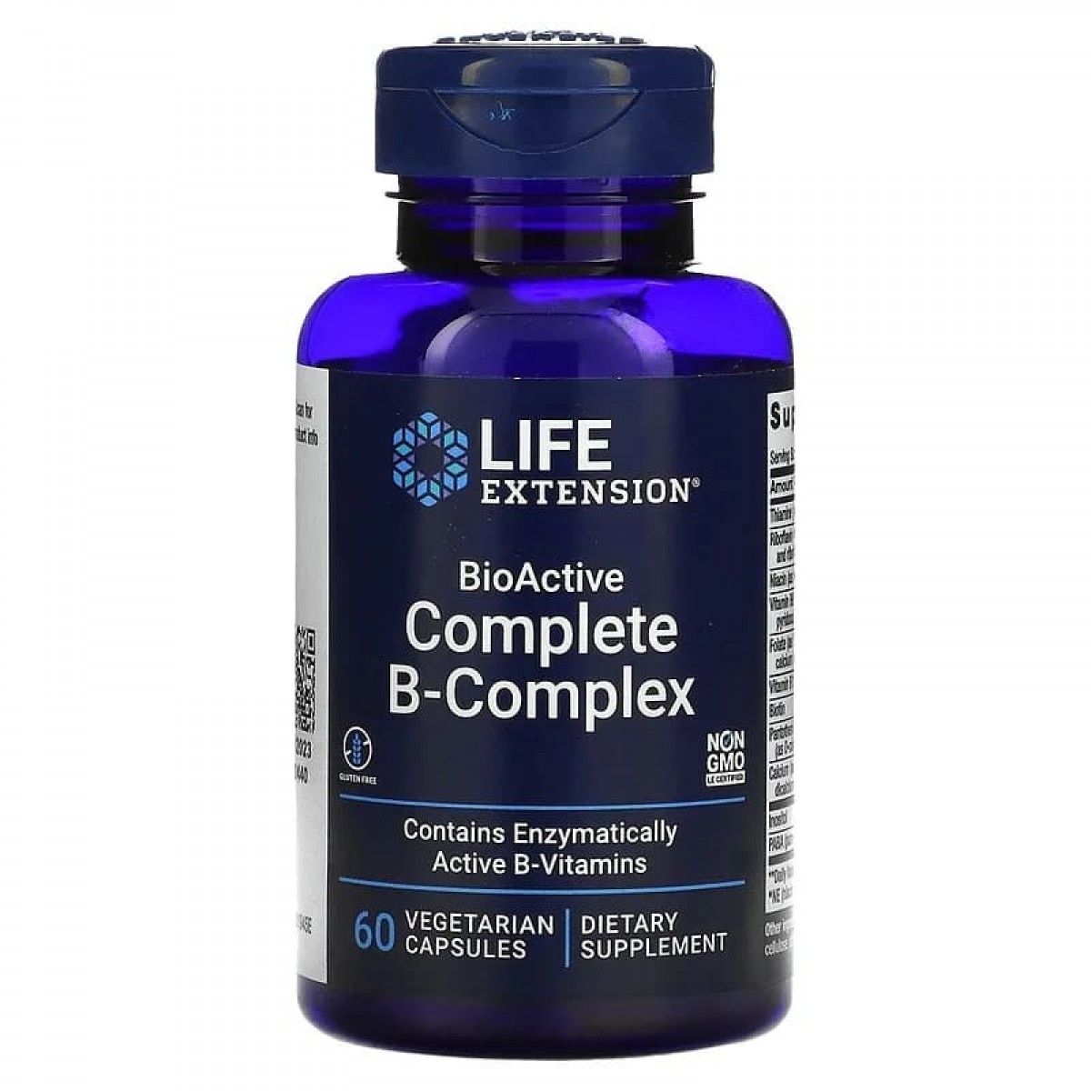 LifeExtensionBioActiveCompleteB-Complex60вегетарианскихкапсул