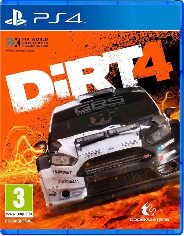 Игра DiRT 4 для PS4