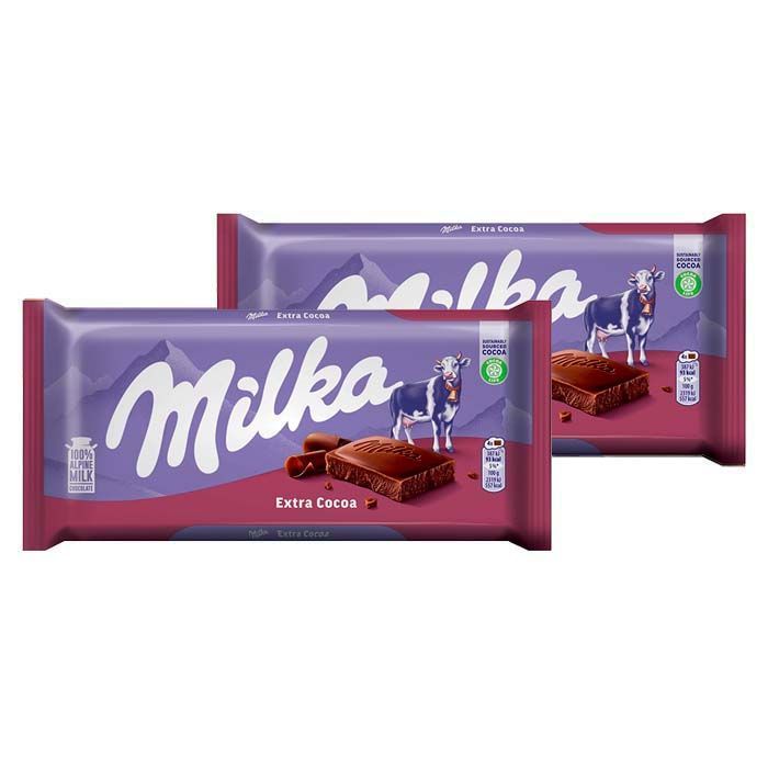 Шоколад Milka трипл Чоко, 90 г