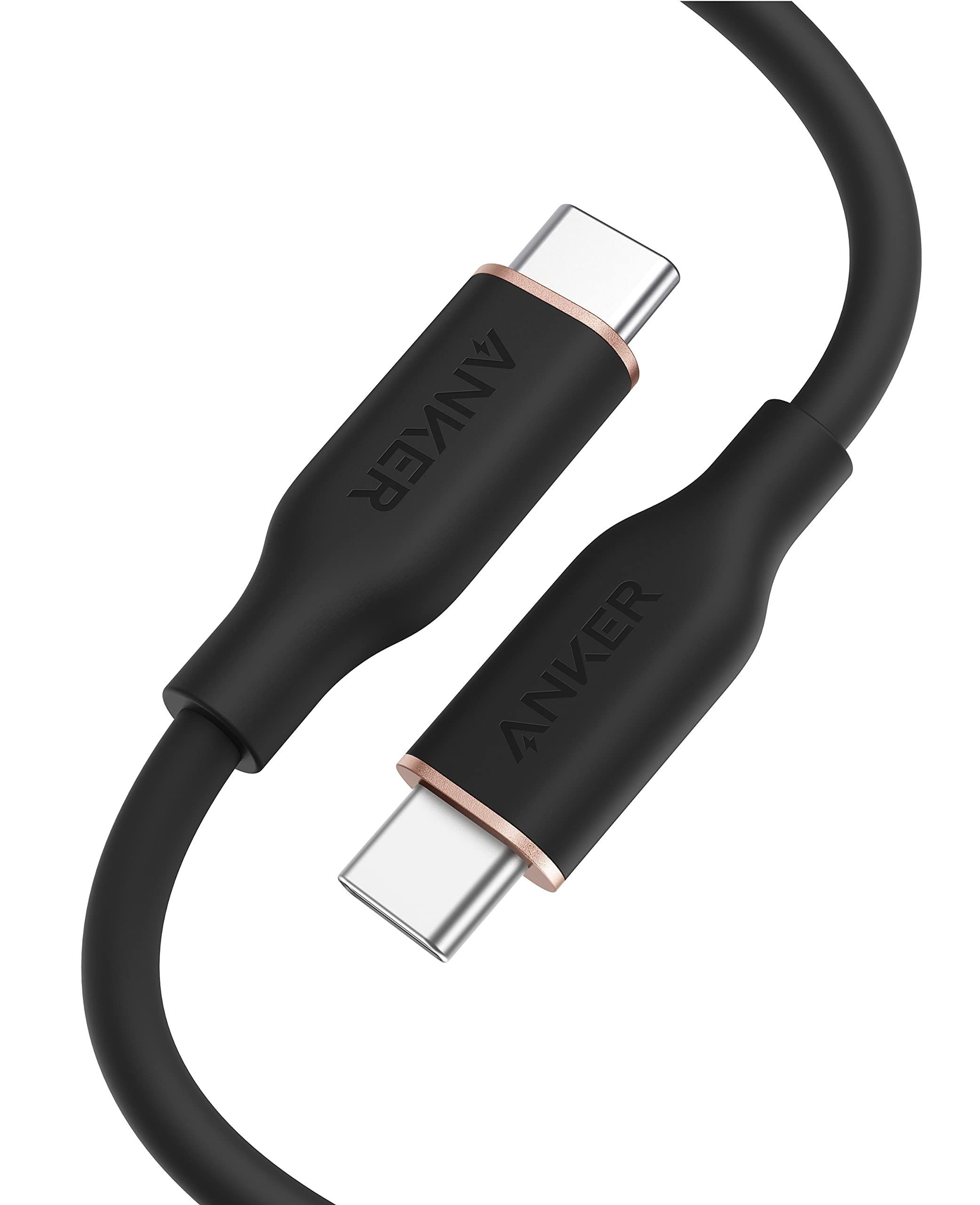 Anker type c. Anker usb-c to lightning. anker usb-c lightning. кабель anker 641 powerline iii usb-c to lightning cable 0.9m (flow, silicone), белый (a8662621).