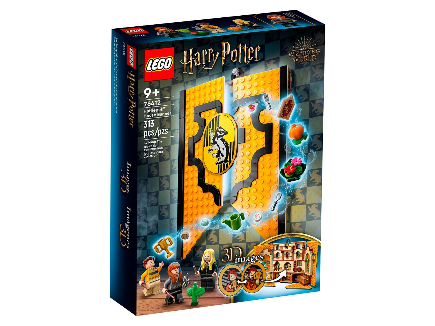 Конструктор LEGO Harry Potter Герб факультета Пуффендуй, 313 деталей, 9+,  76412 - купить с доставкой по выгодным ценам в интернет-магазине OZON  (954342223)