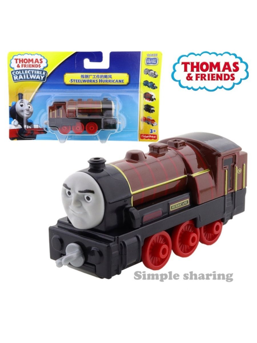 DWC39 Паровозик Thomas & Friends металлический герои мультфильмов Томас и  его друзья COLLECTIBLE RAILWAY STEELWORKS HURRICANE - купить с доставкой по  выгодным ценам в интернет-магазине OZON (959403873)