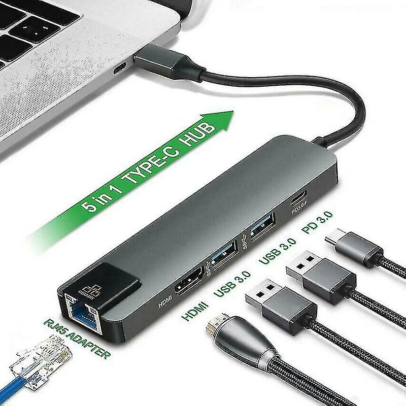 USB концентратор с HDMI. Multi-function lan Adaptor.