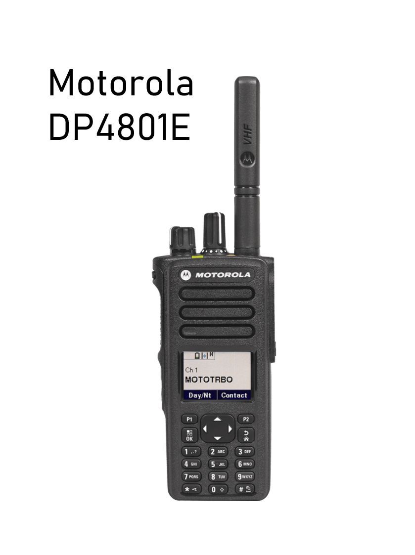 Радиостанция Motorola DP4801E цифровая VHF-рация 136-174 МГц ...