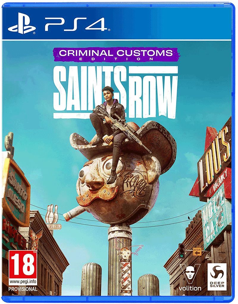 Игра Saints Row Criminal Customs Edition (PlayStation 4, Русские субтитры)