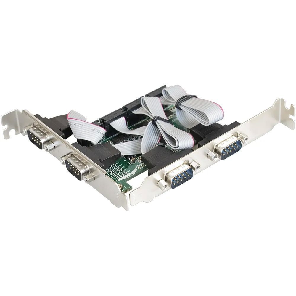 ExeGate Сетевой контроллер Контроллер EXE-310 (OEM) PCI-Ex1, Multi I/O, 4xCOM9M (EX283705RUS)