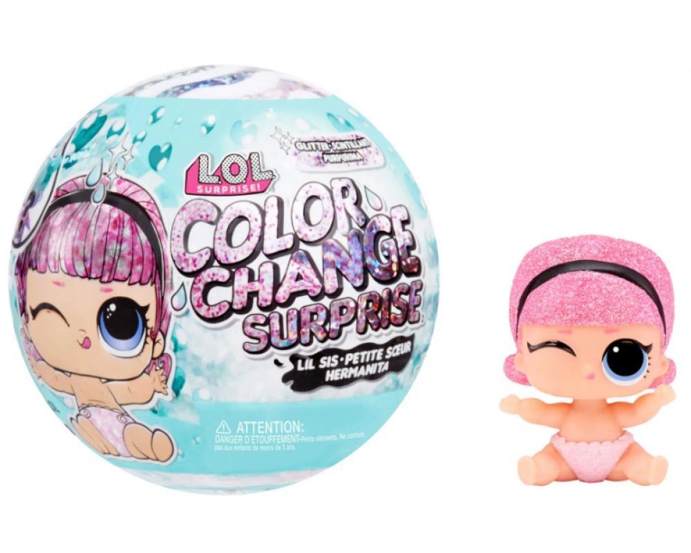 Кукла LOL Surprise! Surprise Glitter COLOR Сестричка Lil Sis MGA  Entertainment - купить с доставкой по выгодным ценам в интернет-магазине  OZON (1003869274)