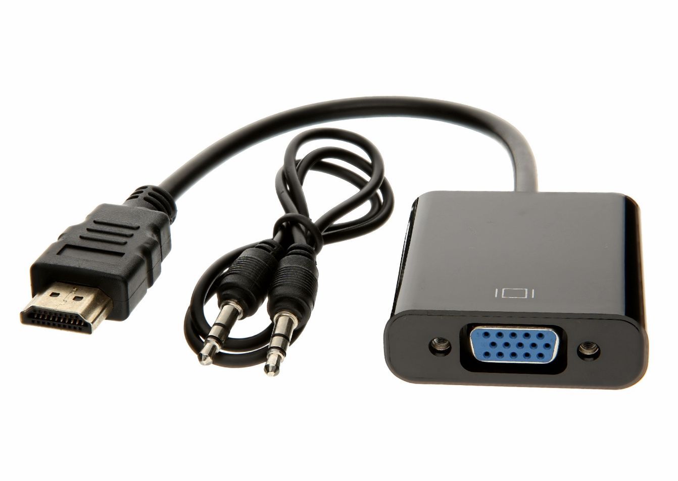 Переходник HDMI VGA, адаптер для монитора, переходник конвертер HDMI на VGA,