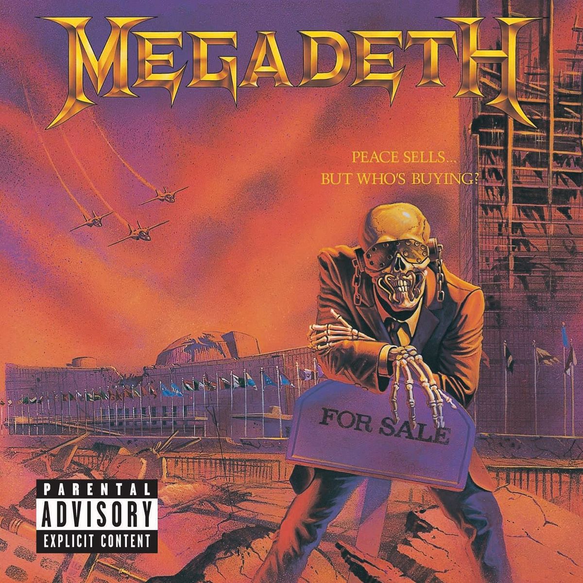 Megadeth. Peace Sells... But Who's Buying? (CD) (Remastered) (EU Import) - новый запечатанный компакт-диск, импорт из Евросоюза