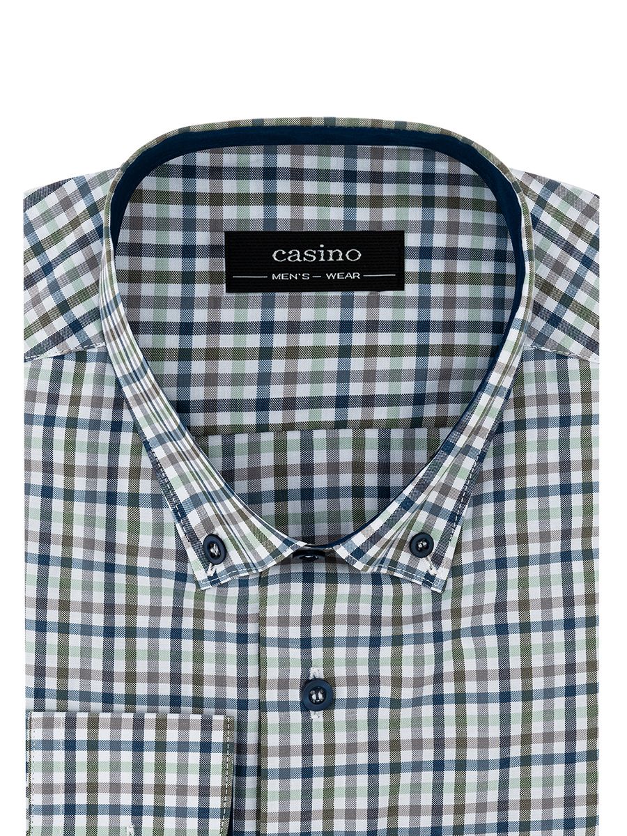Рубашка мужская длинный рукав Casino c135/151/8159/z/1. Рубашка цум