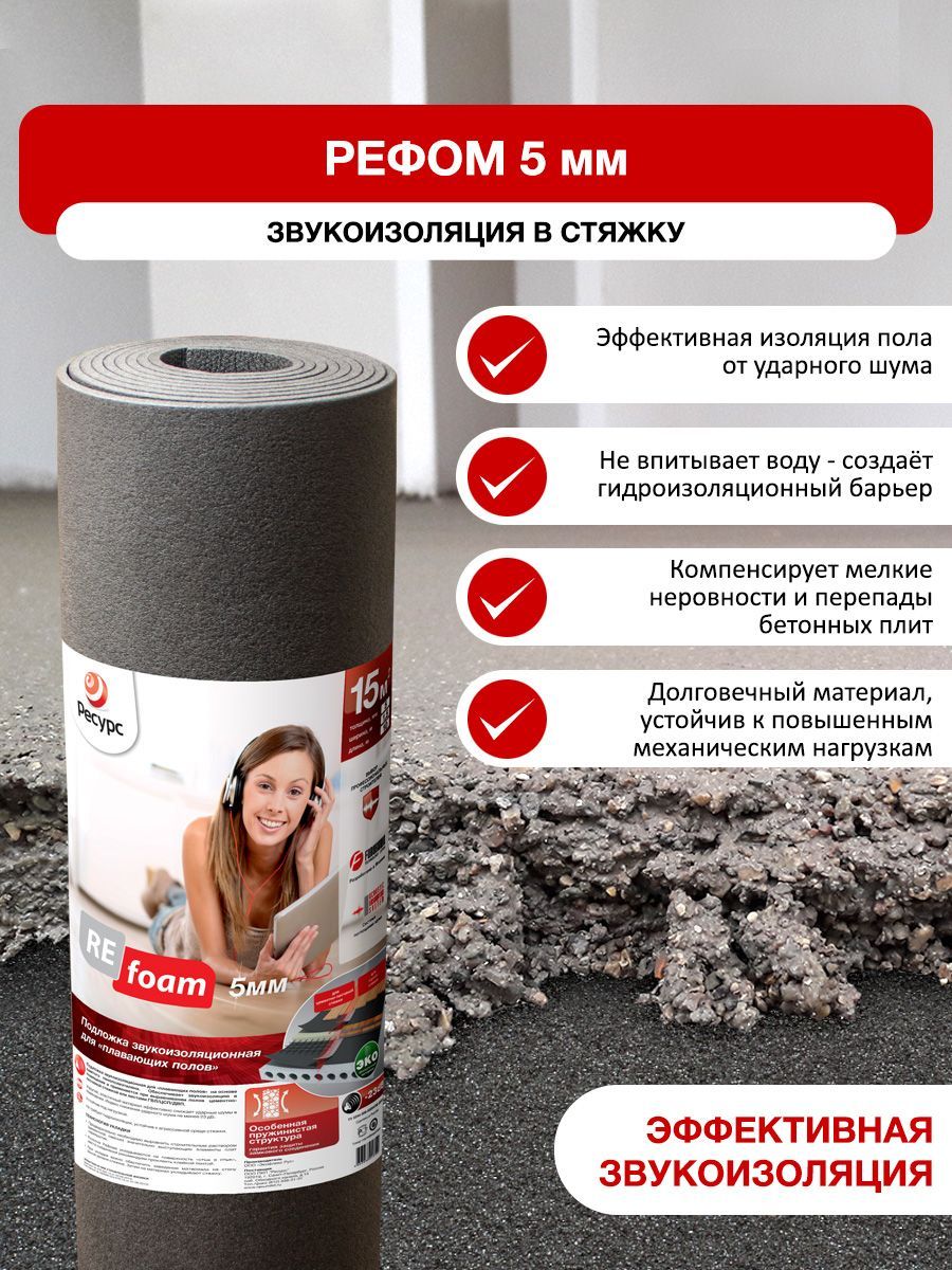 Подложка под Ламинат 5Мм купить на OZON по низкой цене
