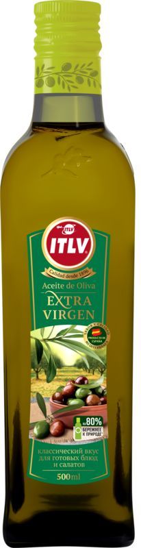 Масло оливковое ITLV Extra Virgin, 500мл