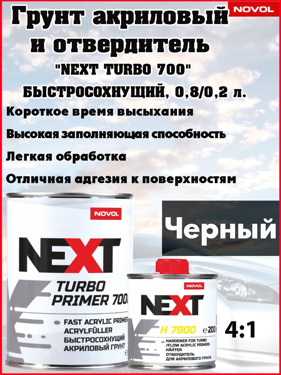 Автогрунтовка Novol по низкой цене с доставкой в интернет-магазине OZON  (541495795)