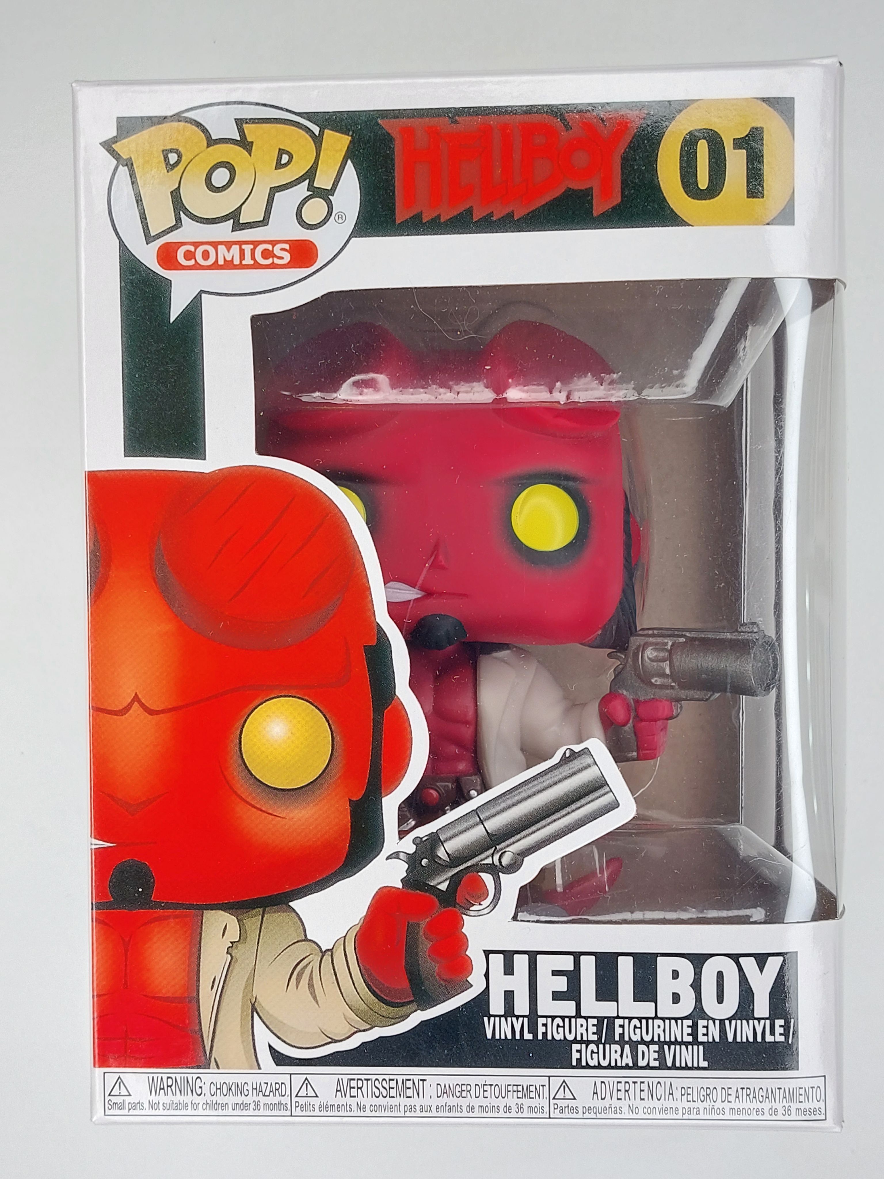 Фигурка Хеллбой Hellboy из комиксов Хеллбой - купить с доставкой по  выгодным ценам в интернет-магазине OZON (531847150)