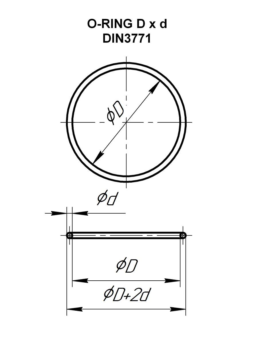 КольцоO-RING16X2-N-FKM805шт