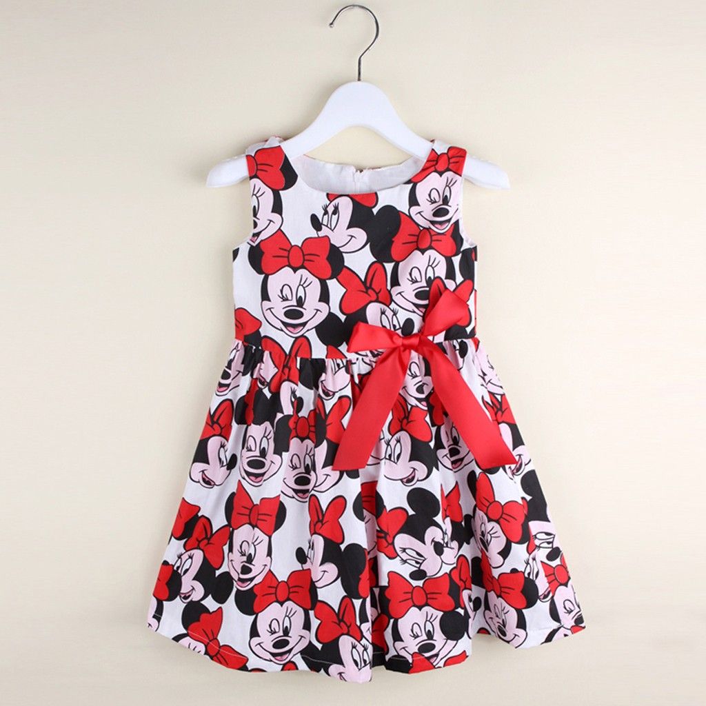 Minnie Mouse платья детские