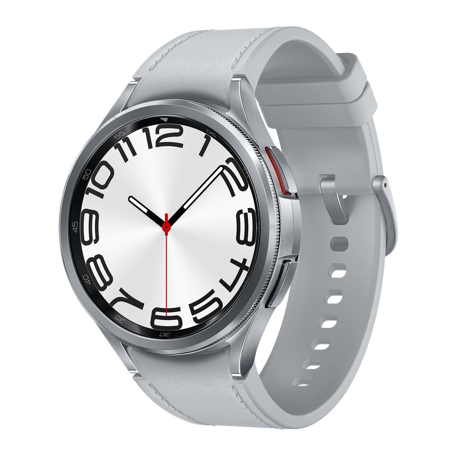 УмныечасыSamsungGalaxyWatch6Classic,47mm,серебро