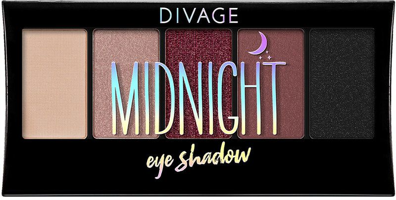 Тени для век в палетке Divage Palettes Eye Shadow - Midnight …