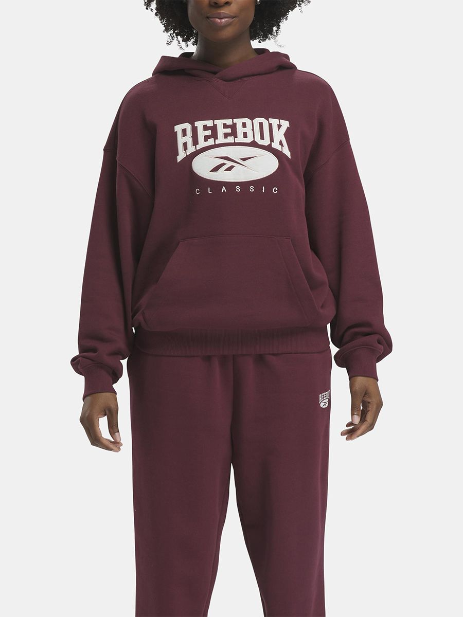 Hoodies and sweatshirts Reebok CL F Big Logo FT HO Black