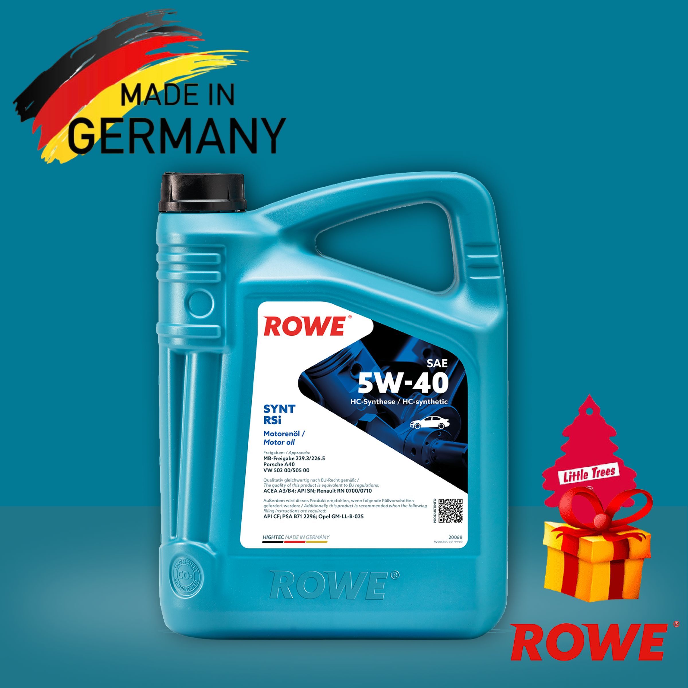 Моторное масло rowe 5w 40. Rowe 5w40 Synt RSI. Rowe 5w40 Synt RSI 5л артикул. Rowe Motor Oil.