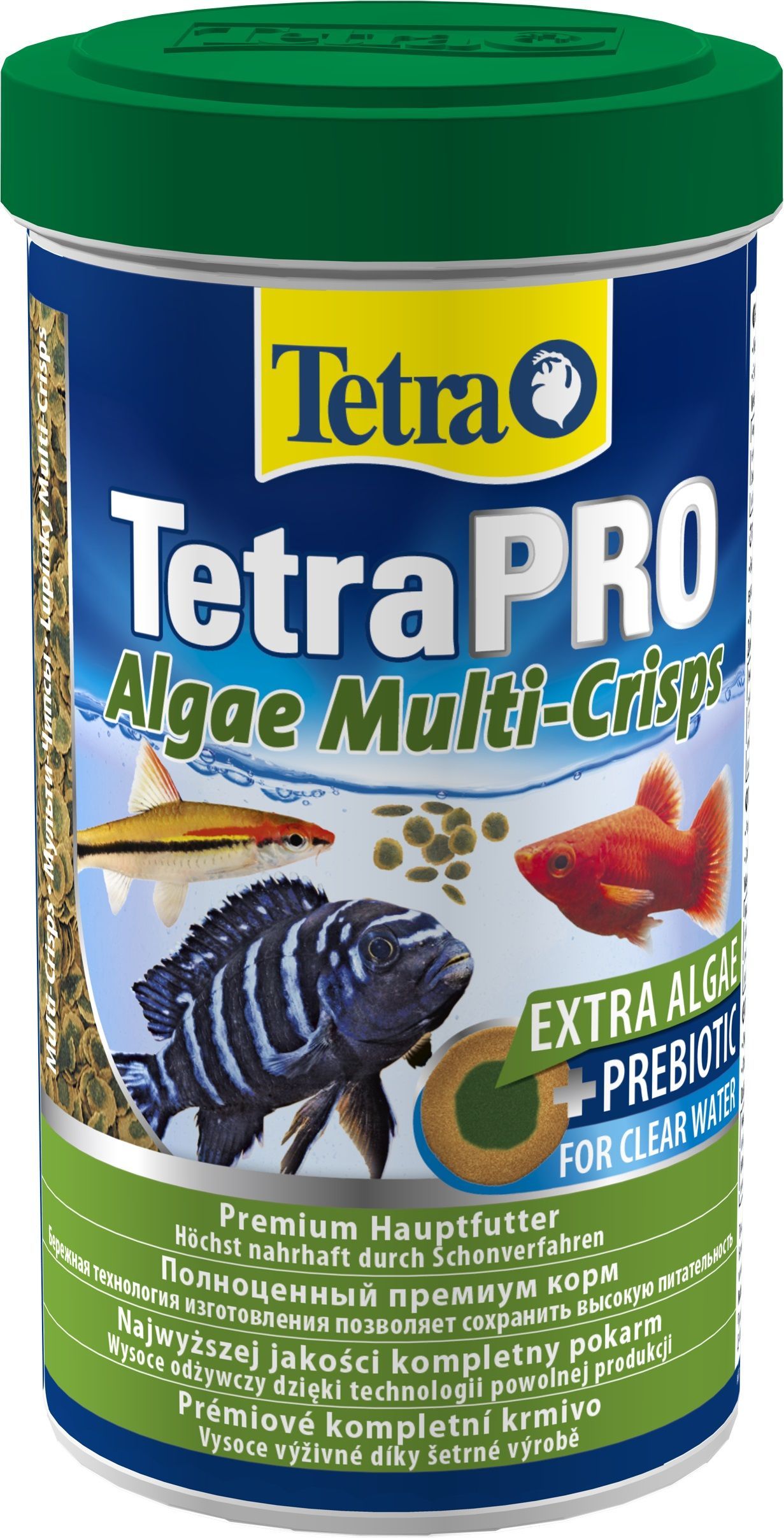 Корм для рыб TetraPro Algae Multi-Crisps 500мл