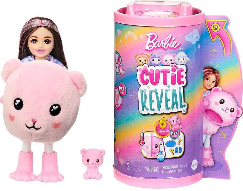 Barbie Cutie Reveal Chelsea Teddy Bear OZON 1134725602