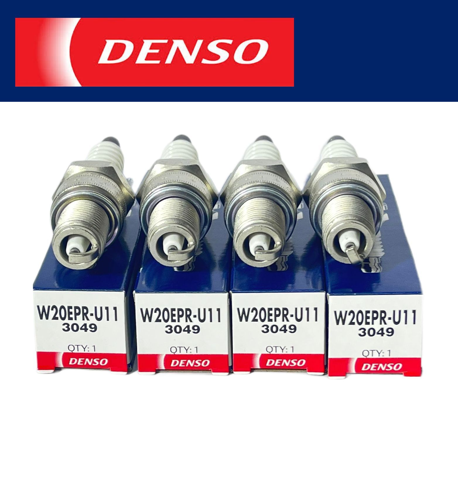 Свеча зажигания DENSO W20EPR-U11 - купить по выгодным ценам в  интернет-магазине OZON (191200103)